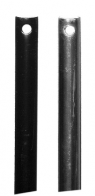 Tringles demi-rondes 16x5 acier revêtement phorétique noir long. disponible abidjan cote d'ivoire.