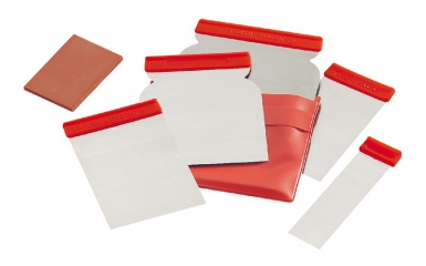 Trousse de carrossier : 5 lames japon en acier trempé 3, 6, 8, 10 et 12 cm + une cale à enduire. disponible abidjan cote d'ivoire.