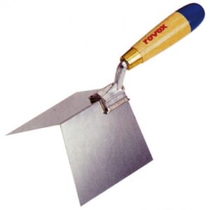 Truelle d"angle extérieur - lame inox 12x9,7 cm. disponible abidjan cote d'ivoire.