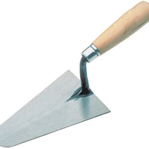 Truelle de maçon ronde, lame et patte forgées monobloc acier trempé, lame 18 cm. disponible abidjan cote d'ivoire.