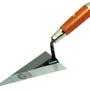 Truelle de maçon triangulaire, lame demi-souple acier trempé 12/10° - lame 14 cm. disponible abidjan cote d'ivoire.