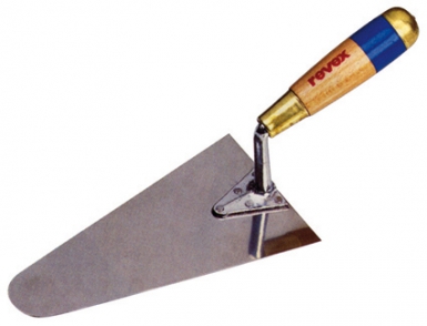 Truelle italienne ronde inox, lame inox - 22 cm. disponible abidjan cote d'ivoire.