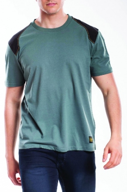 Tshirt col rond  mc vert  s. disponible abidjan cote d'ivoire.