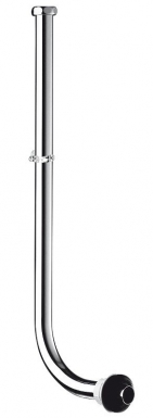 Tube chasse coudé complet ø 32 - chromé - f 33x42 - nez ø 32/55 à bride. disponible abidjan cote d'ivoire.