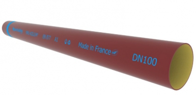 Tuyau fonte smu agilium longueur 3m diamètre nominal 250 mm. disponible abidjan cote d'ivoire.