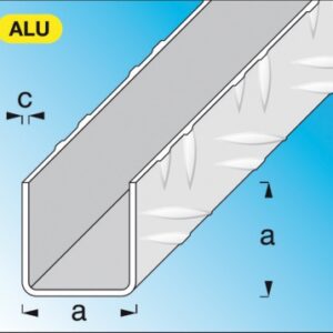 U carré aluminium brut dim. disponible abidjan cote d'ivoire.