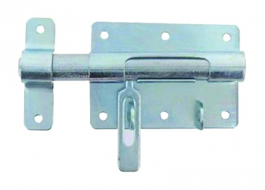 Verrou de box à bouton poire à porte cadenas ø pêne 10 mm l. disponible abidjan cote d'ivoire.