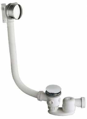 Vidage up & down - h 90 cm - remplissage trop-plein - chromé. disponible abidjan cote d'ivoire.