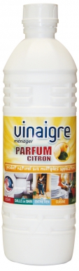 Vinaigre parfumé citron  multi-usages bidon 1 l. disponible abidjan cote d'ivoire.