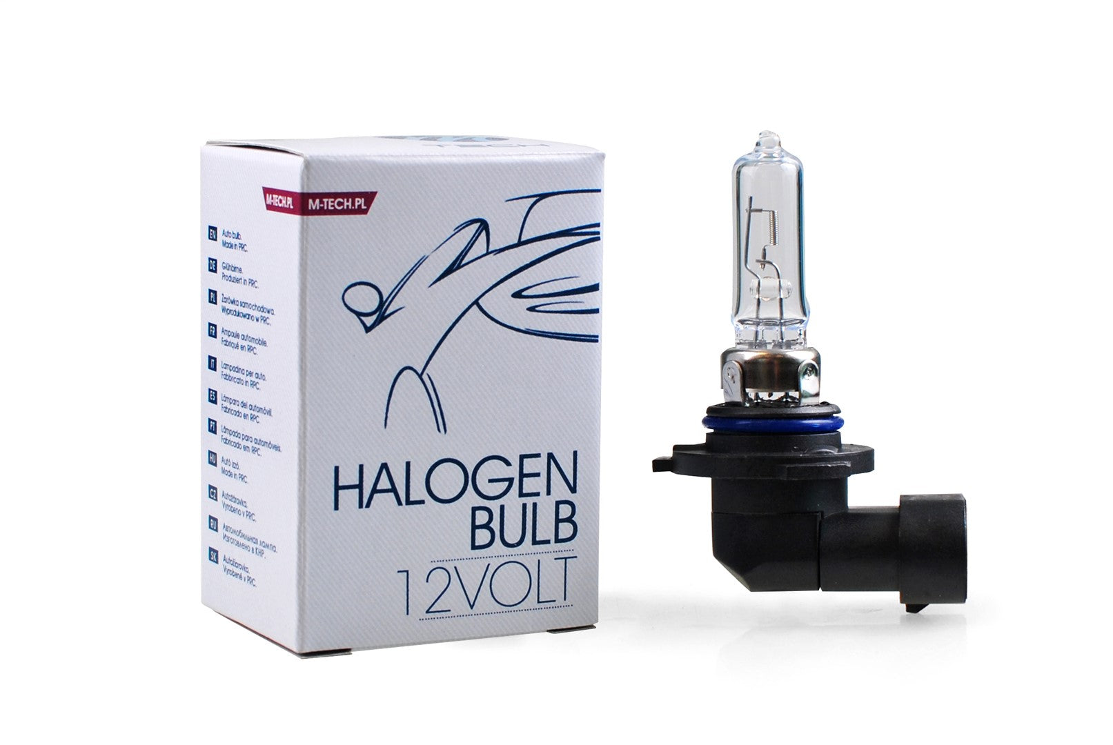 Ampoule halogene hb3 (9005) p20d 12v 60w (boite) x1 mtech